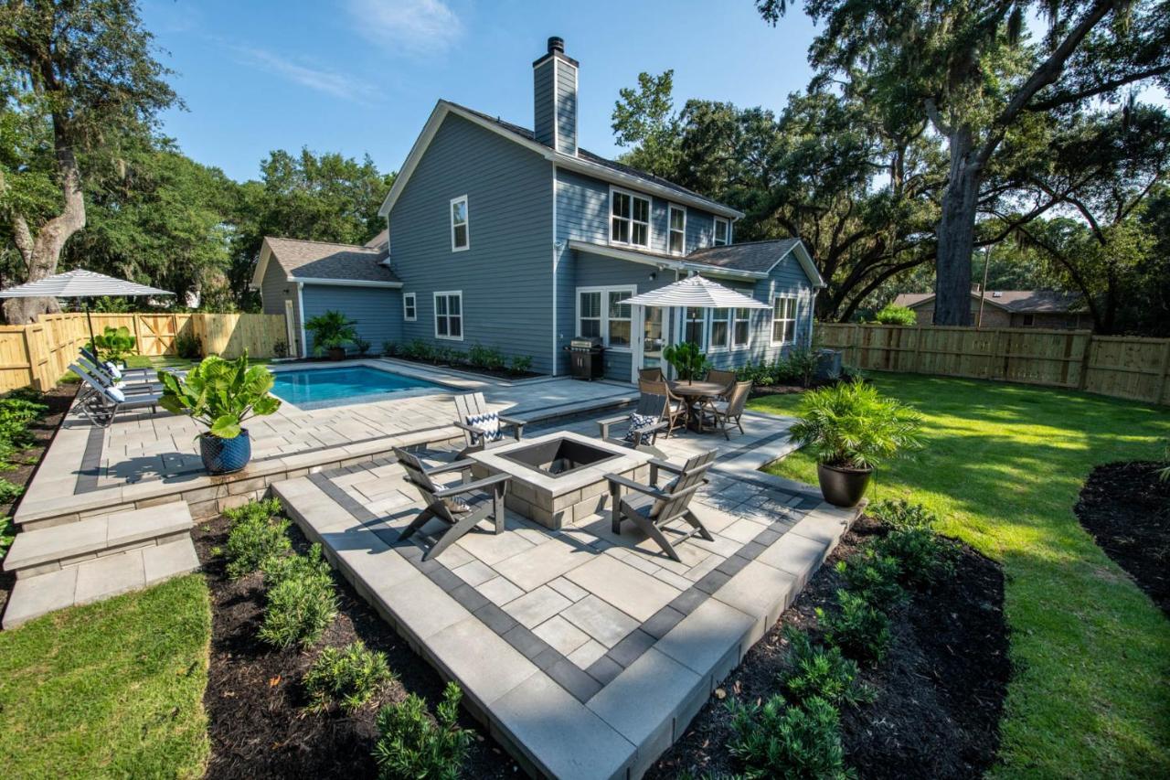 Luxury Beach House W/ Backyard Oasis. Heated Pool. Hilton Head Island Exterior photo